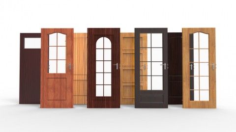 Porte pleine ou porte vitrée pour votre entrée ?